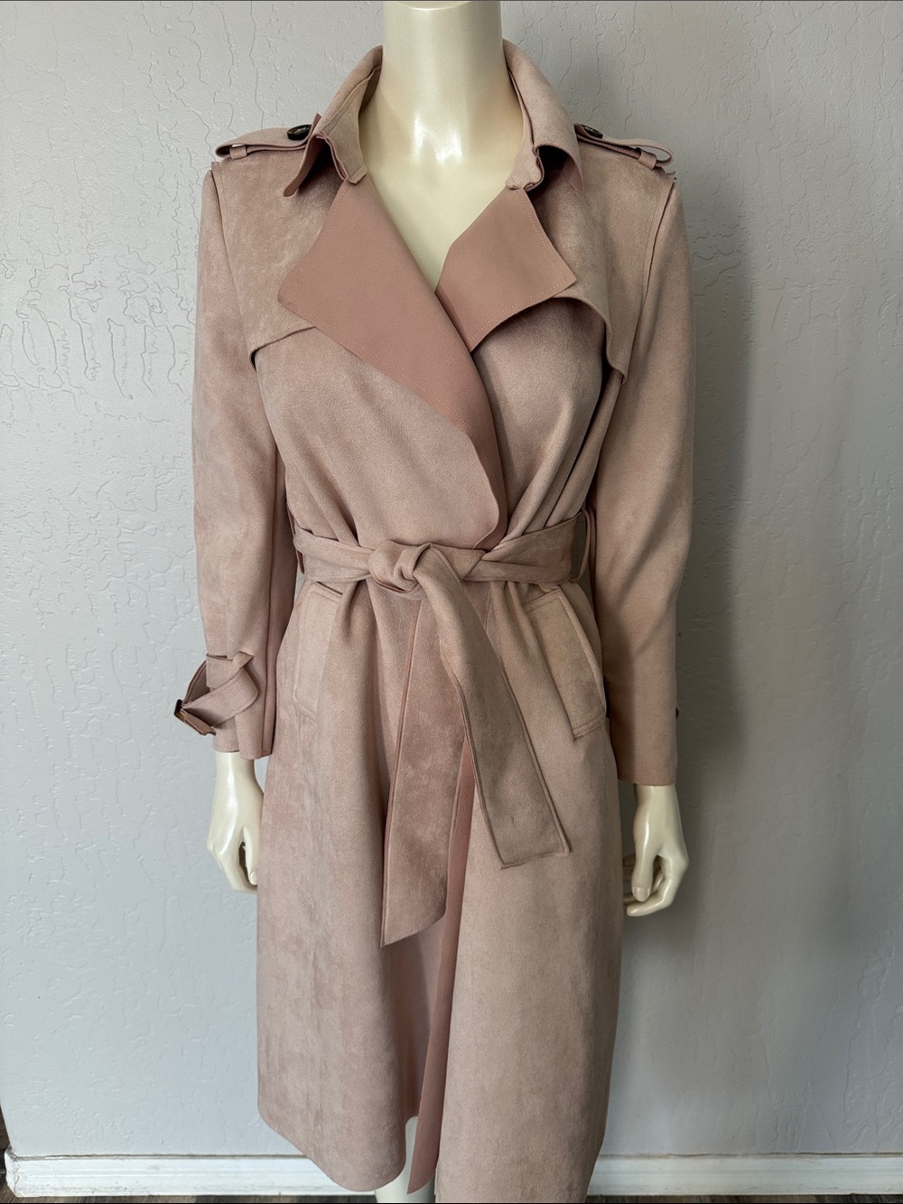 FEW MODA new york trench coat camel